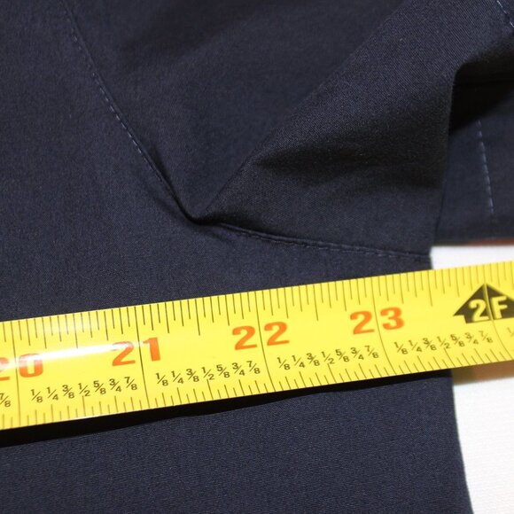 Karen Scott Sport Red White and Navy Blue Short Sleeve Top - Picture 11 of 12